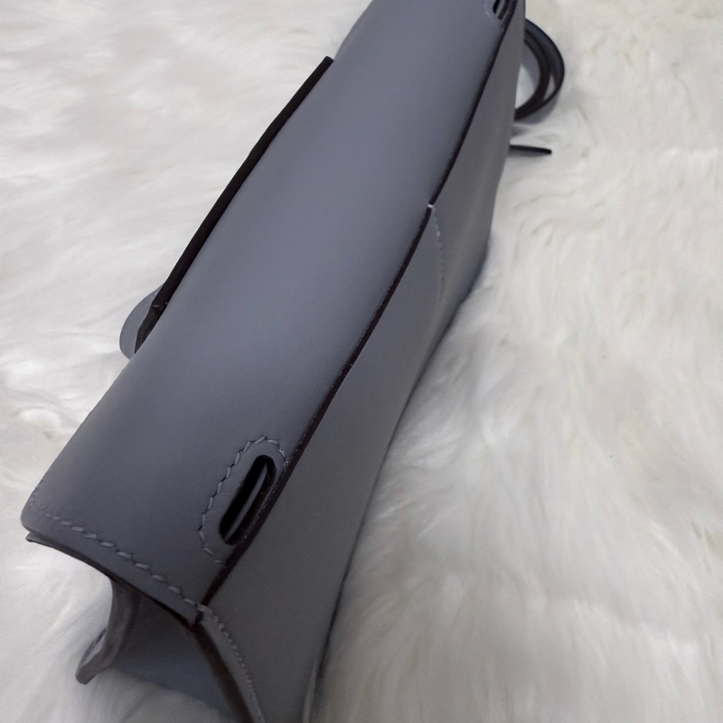 全新 Full Set Hermes Mini Halzan 風衣灰 英國單-10