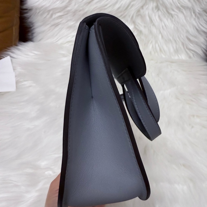 全新 Full Set Hermes Mini Halzan 風衣灰 英國單-12