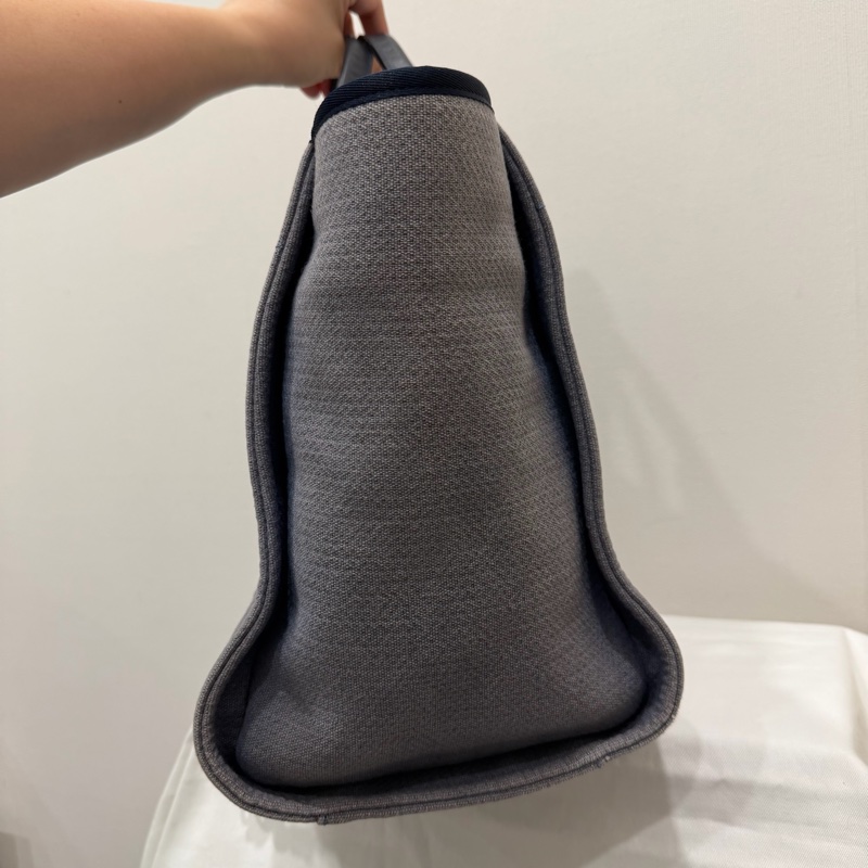 Chanel 香奈兒 手提肩背 沙灘包 藍-6