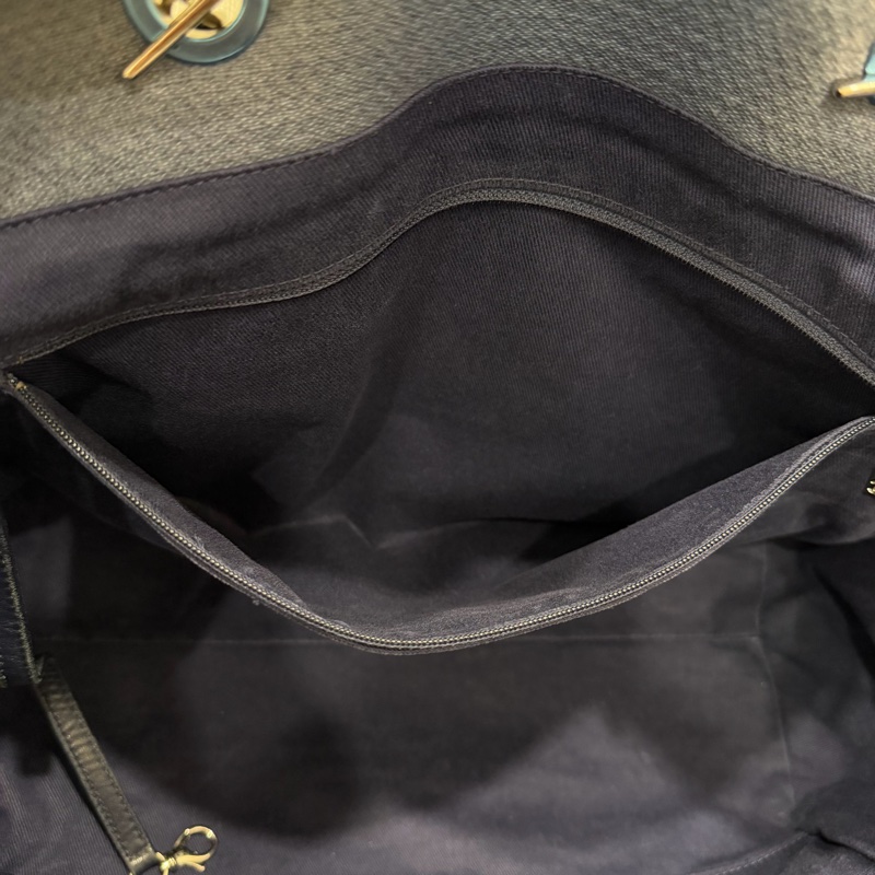 Chanel 香奈兒 手提肩背 沙灘包 藍-33