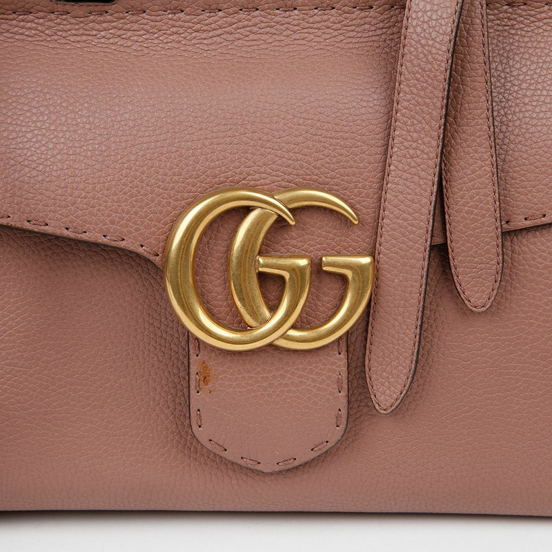 GUCCI 421890 GG Marmont 小號手提單肩包-2