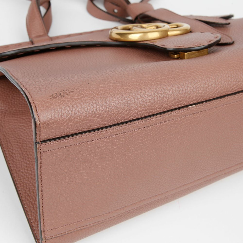 GUCCI 421890 GG Marmont 小號手提單肩包-9