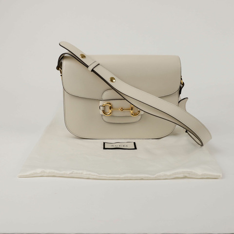 GUCCI Horsebit 1955 小號肩斜背包 602204