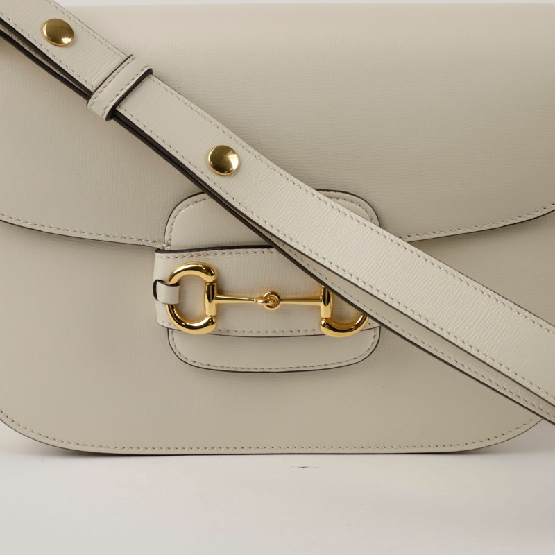 GUCCI Horsebit 1955 小號肩斜背包 602204-1