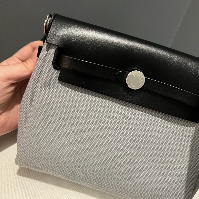 Hermes 愛馬仕 mini herbag 木偶灰-11