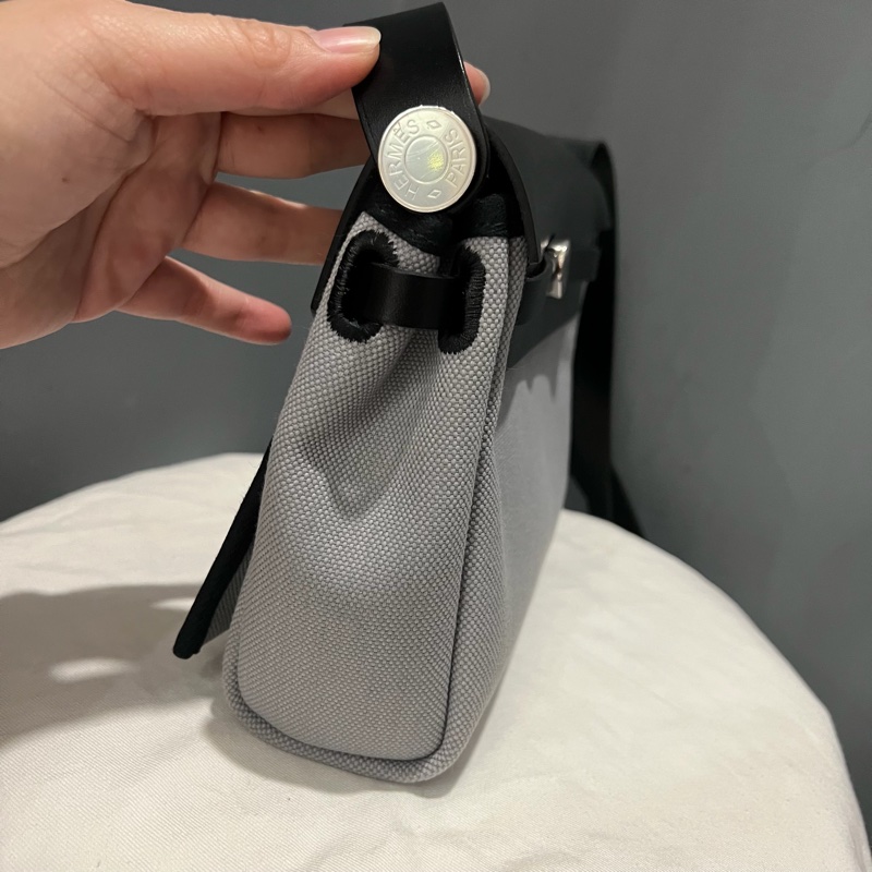 Hermes 愛馬仕 mini herbag 木偶灰-13