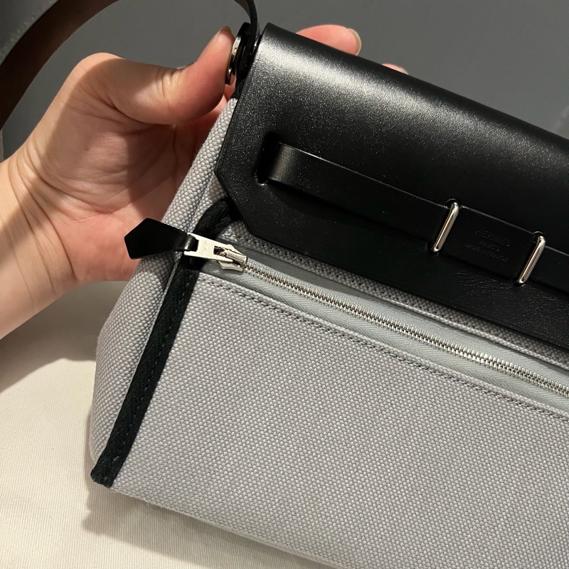 Hermes 愛馬仕 mini herbag 木偶灰-17