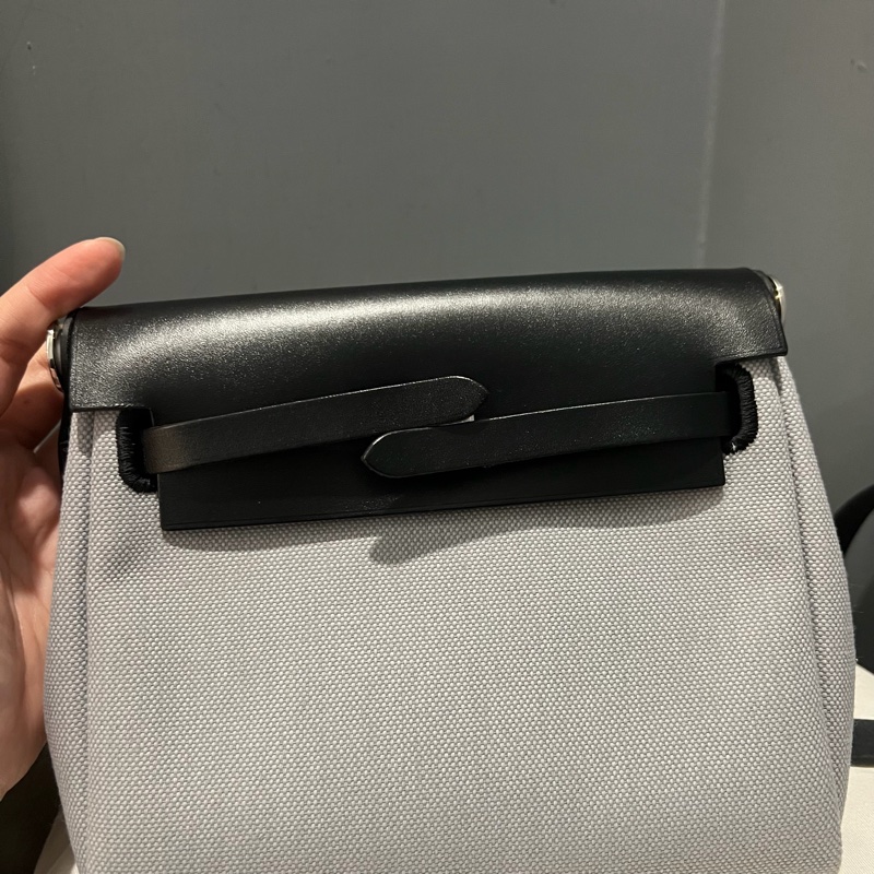 Hermes 愛馬仕 mini herbag 木偶灰-27