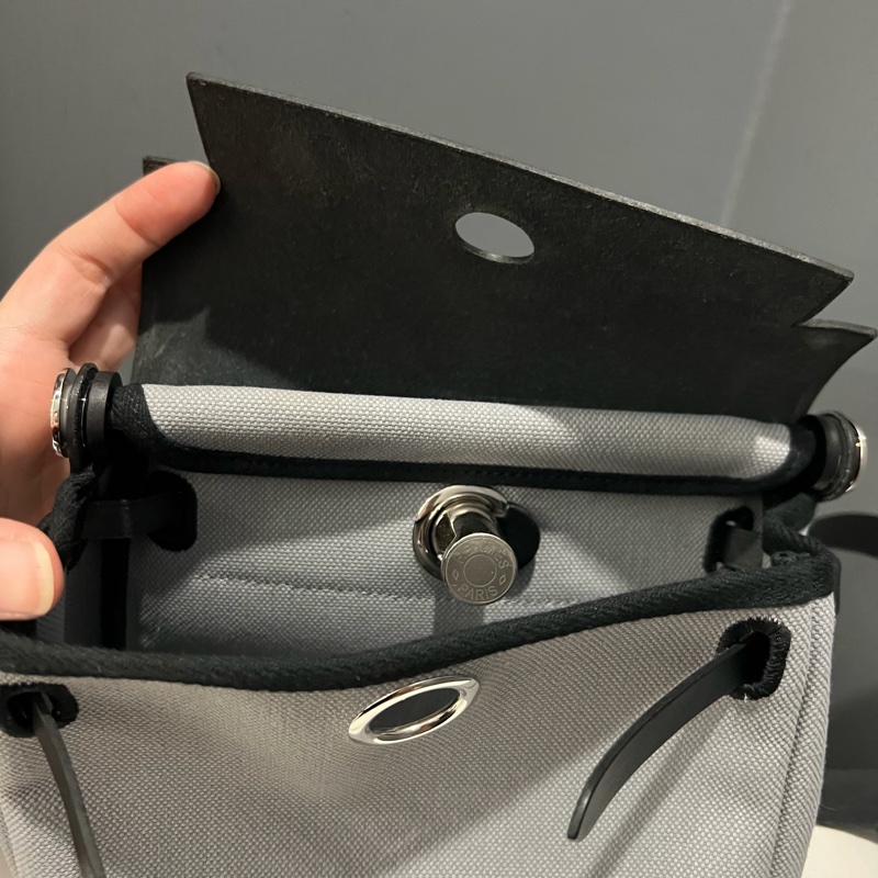 Hermes 愛馬仕 mini herbag 木偶灰-29