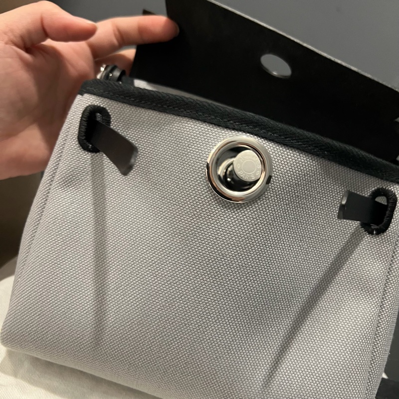 Hermes 愛馬仕 mini herbag 木偶灰-34