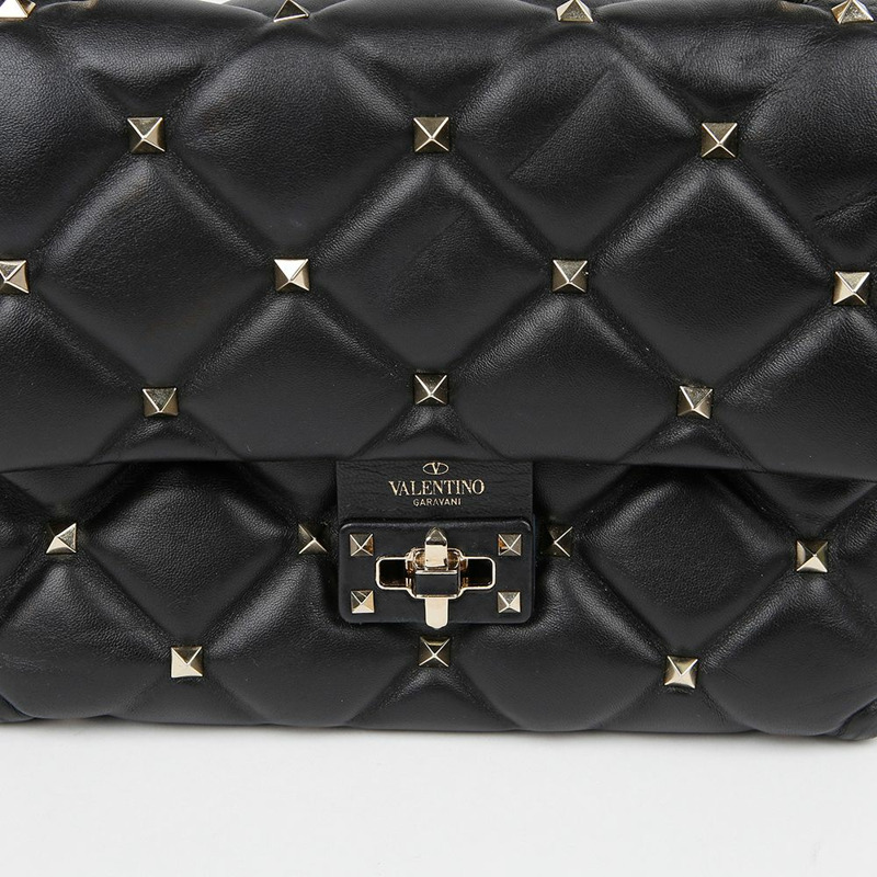 VALENTINO 2B0B55 糖果鉚釘中型手提單肩包-3