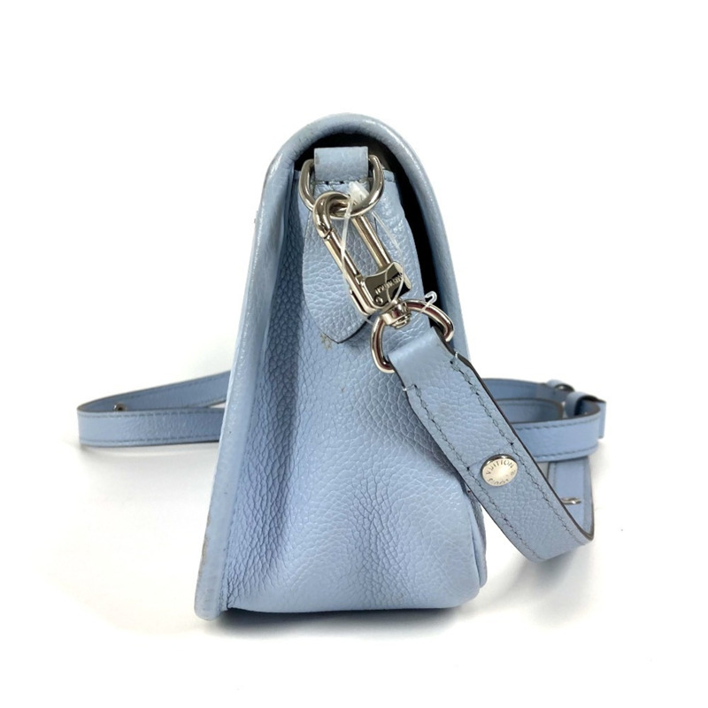 路易威登 M59461 Epi Bussi NM 包 斜背翻蓋手拿包 單肩皮革 女士 藍色-2