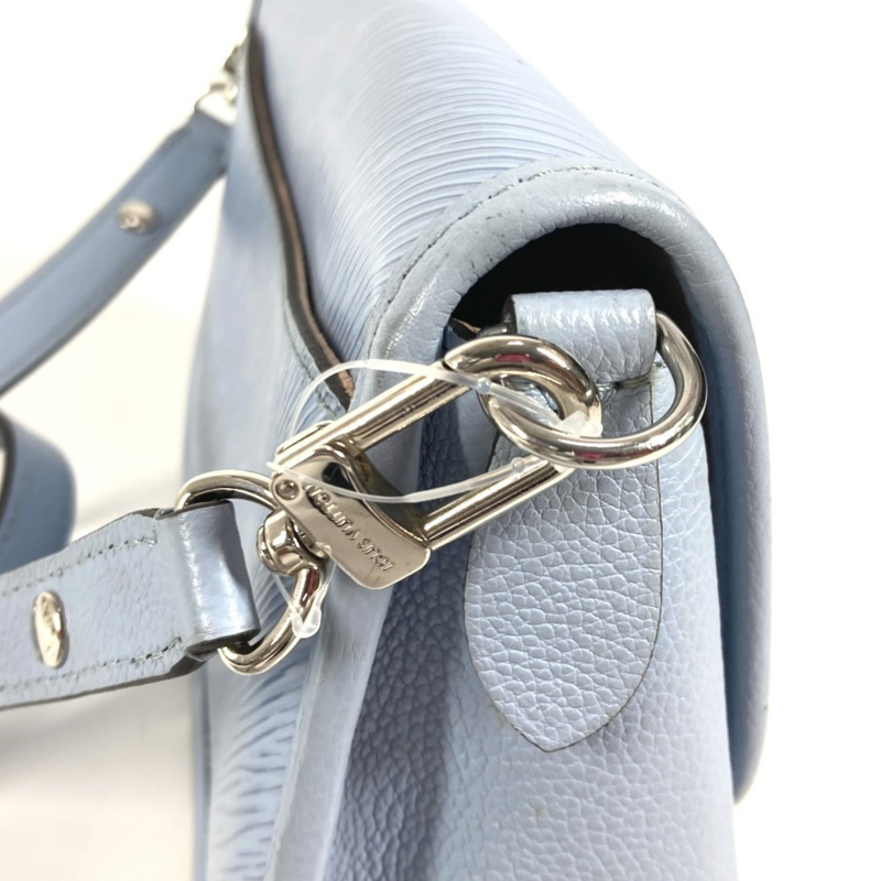 路易威登 M59461 Epi Bussi NM 包 斜背翻蓋手拿包 單肩皮革 女士 藍色-8