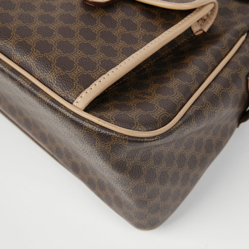 CELINE Macadam 雙口袋手提包-6