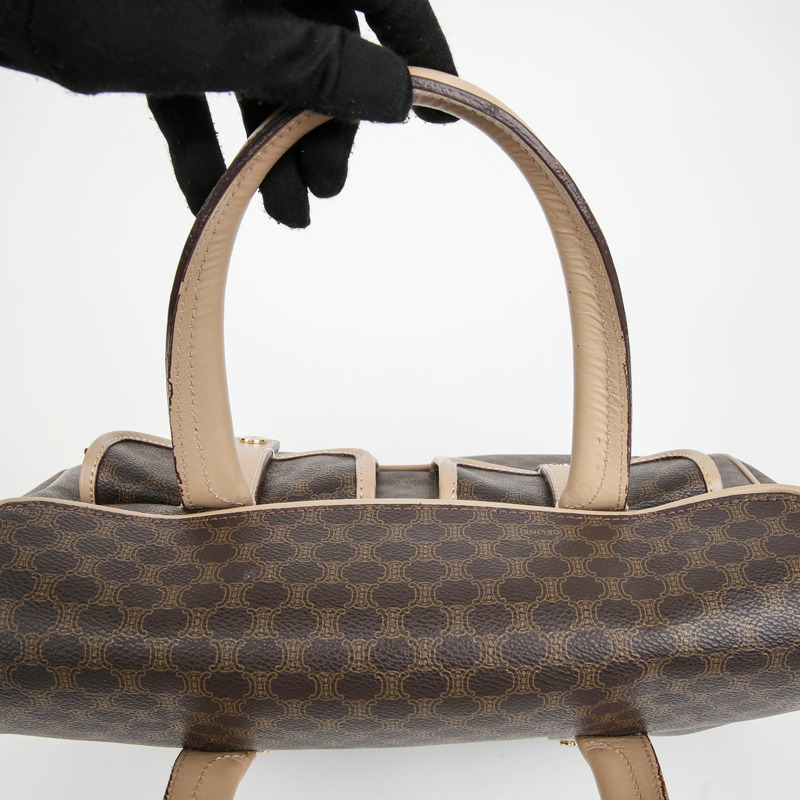 CELINE Macadam 雙口袋手提包-12