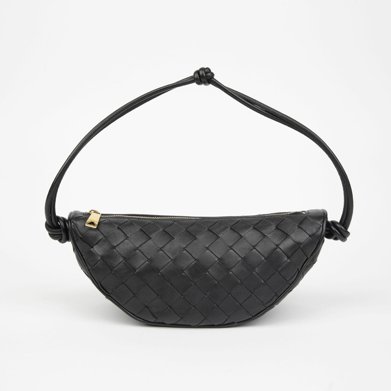 【包稅】BOTTEGA VENETA 半月形單肩包 729377-1