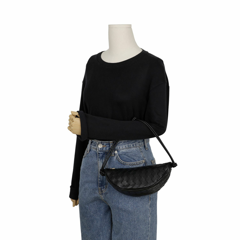 【包稅】BOTTEGA VENETA 半月形單肩包 729377-7