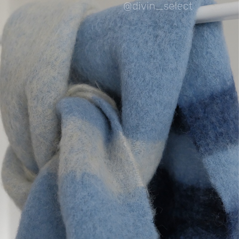 Marni logo patch scarf 馬海毛羊毛混紡圍巾-1