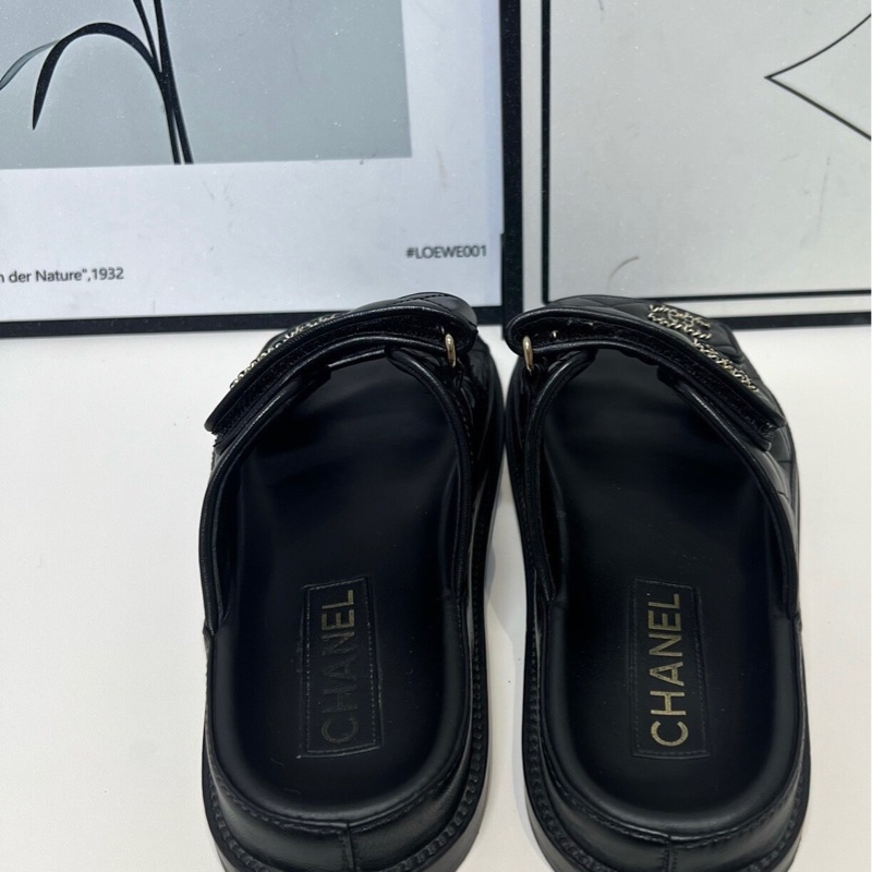 Chanel/香奈兒  香奈兒魔術貼涼鞋 尺碼36-6