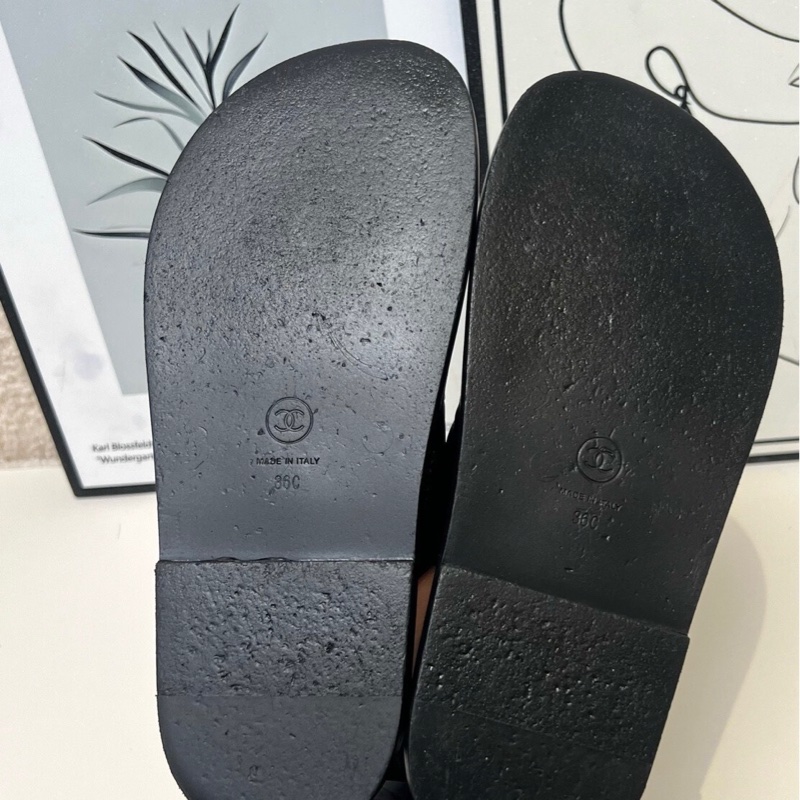 Chanel/香奈兒  香奈兒魔術貼涼鞋 尺碼36-8