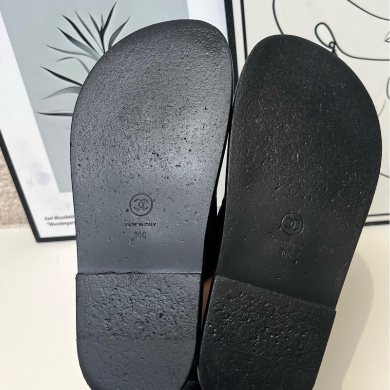 Chanel/香奈兒  香奈兒魔術貼涼鞋 尺碼36-10