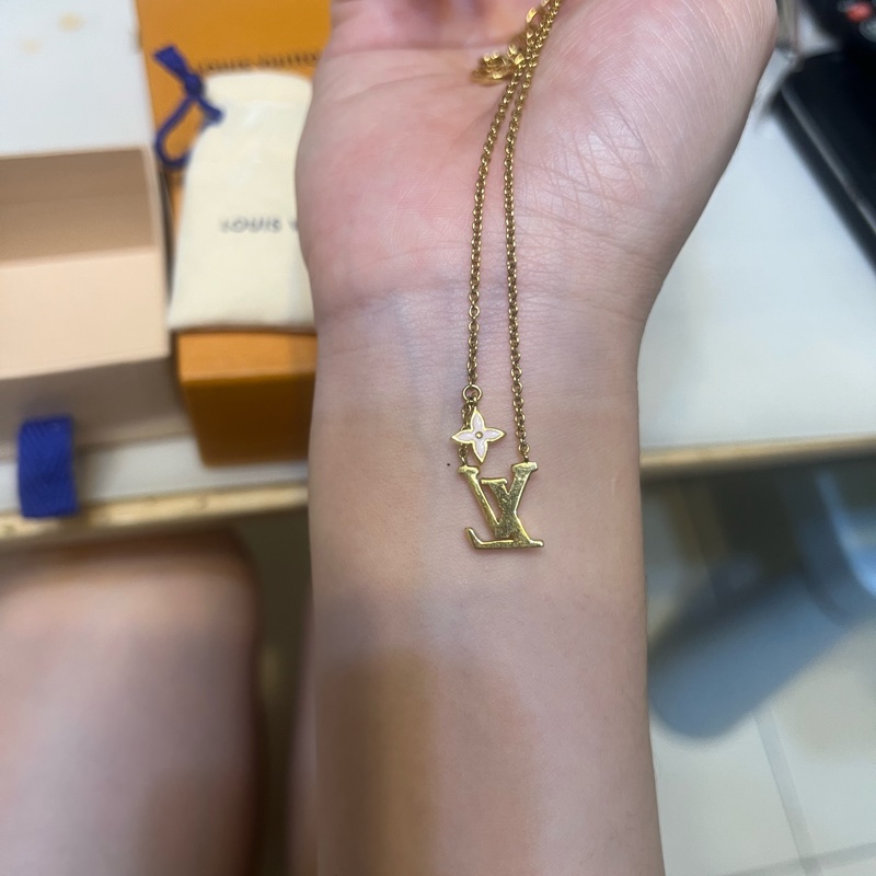 LV項鍊（粉色）-6