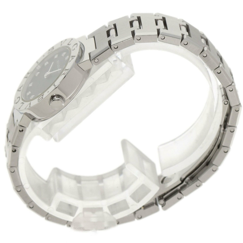 寶格麗 BB23SS/12 12P 鑲鑽腕錶 不鏽鋼/SS 女士-1