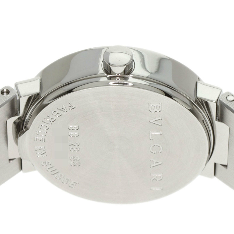 寶格麗 BB23SS/12 12P 鑲鑽腕錶 不鏽鋼/SS 女士-6