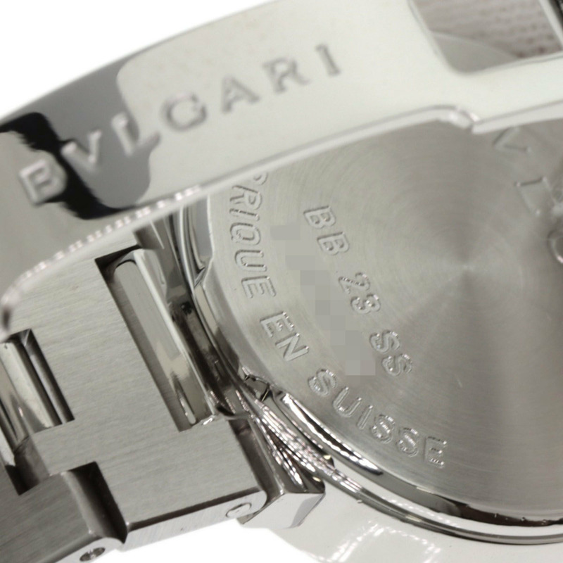 寶格麗 BB23SS/12 12P 鑲鑽腕錶 不鏽鋼/SS 女士-20