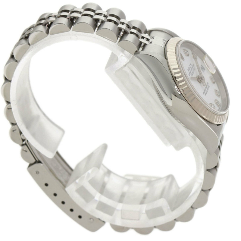 勞力士 79174G Datejust 女士十鑽腕錶,精鋼/SS/18K 白金材質-1