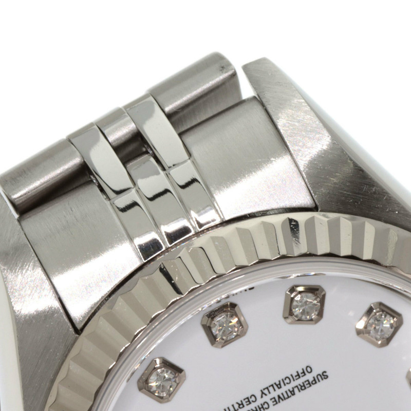 勞力士 79174G Datejust 女士十鑽腕錶,精鋼/SS/18K 白金材質-16