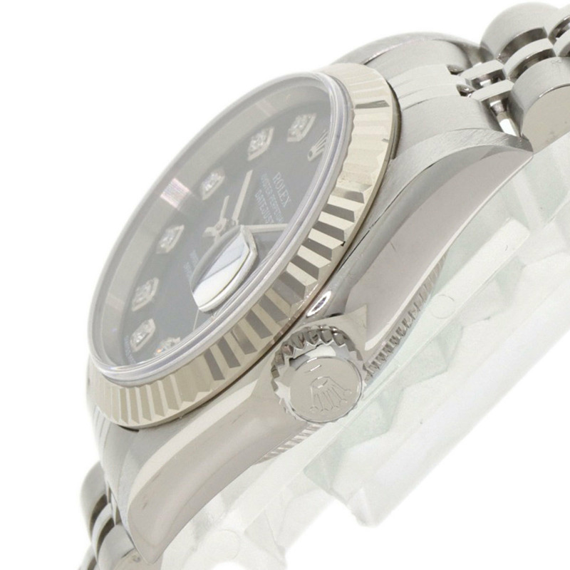 勞力士 79174G Datejust 女士十鑽腕錶,精鋼/SS/18K 白金材質-4