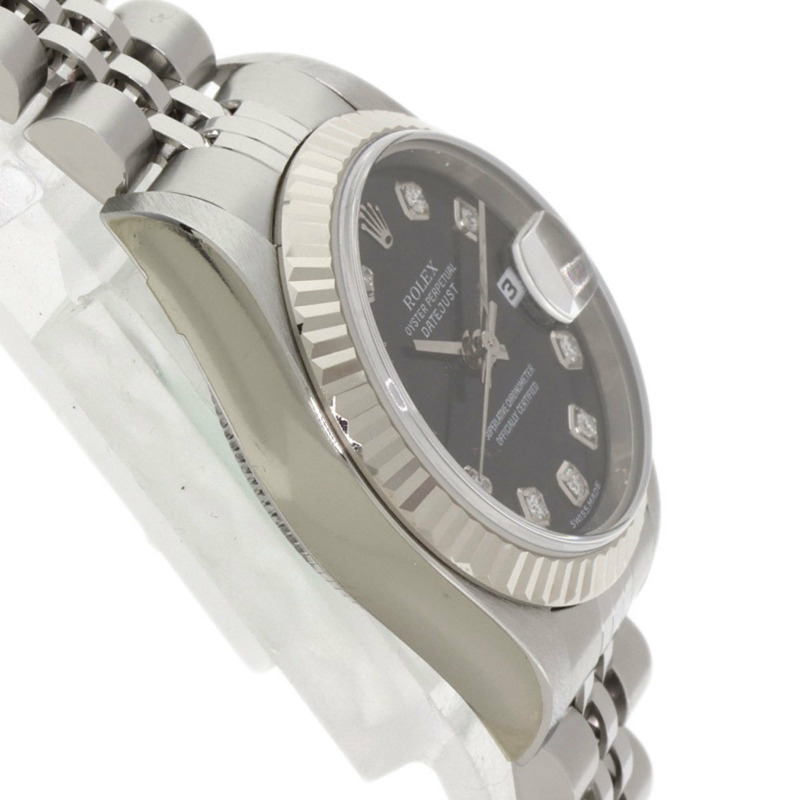 勞力士 79174G Datejust 女士十鑽腕錶,精鋼/SS/18K 白金材質-5