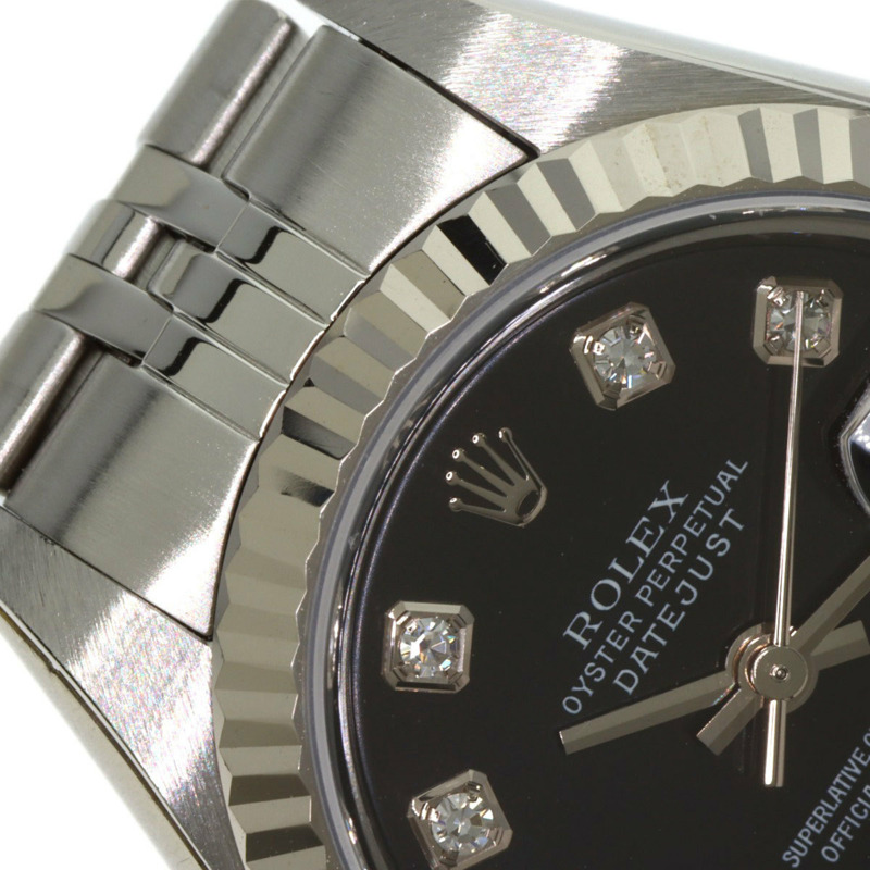 勞力士 79174G Datejust 女士十鑽腕錶,精鋼/SS/18K 白金材質-13