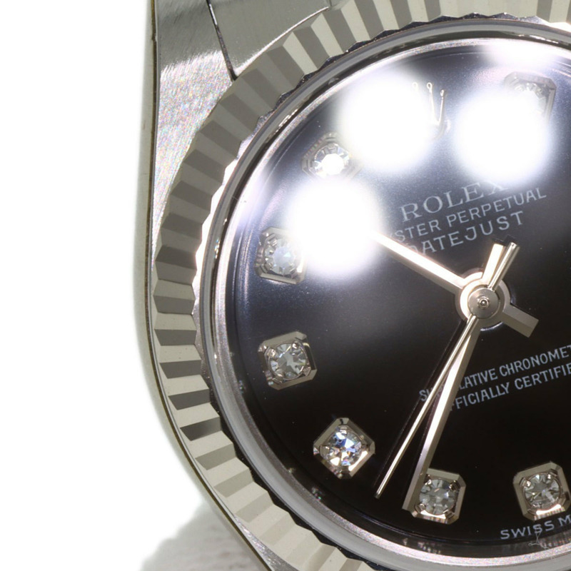 勞力士 79174G Datejust 女士十鑽腕錶,精鋼/SS/18K 白金材質-23