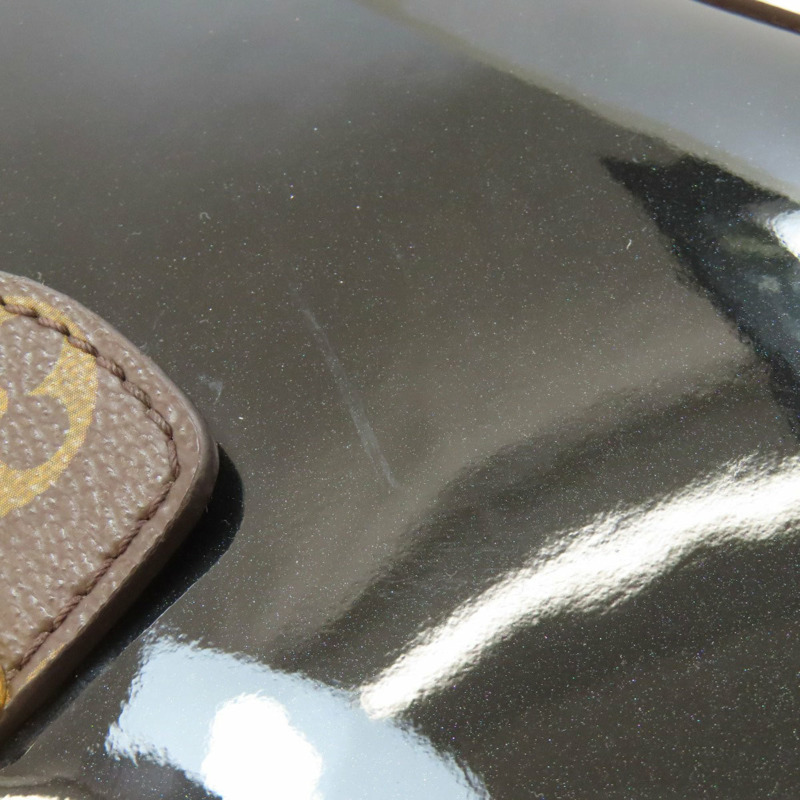 路易威登 M51953 Cherrywood 女士漆皮手提包-14