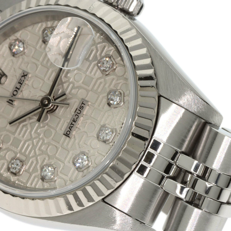 勞力士 69174G Datejust 女士十鑽腕錶，精鋼/SS/18K 白金材質-15