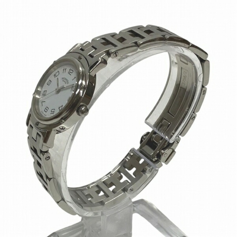 愛馬仕 Clipper CL4.210 石英腕錶,白色錶盤,女士款-1