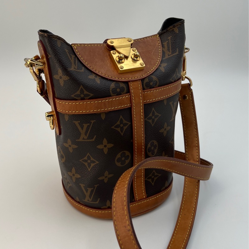 LV薯條包/可手提/肩背/側背/付肩帶/二手甜甜價-0