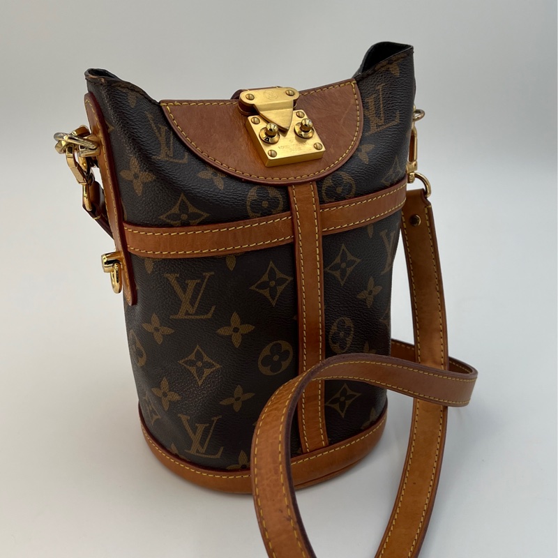 LV薯條包/可手提/肩背/側背/付肩帶/二手甜甜價-5