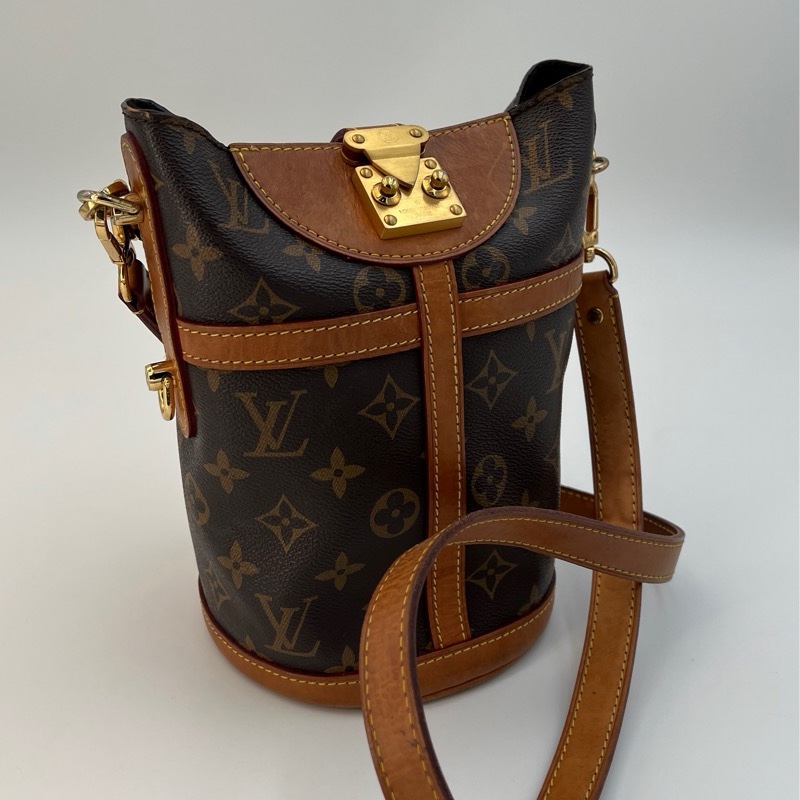 LV薯條包/可手提/肩背/側背/付肩帶/二手甜甜價-14