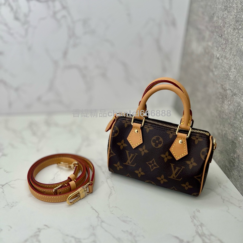 💗香緹國際精品💗 651 LV Speedy nano 2025年5月購證 #閒置品-0