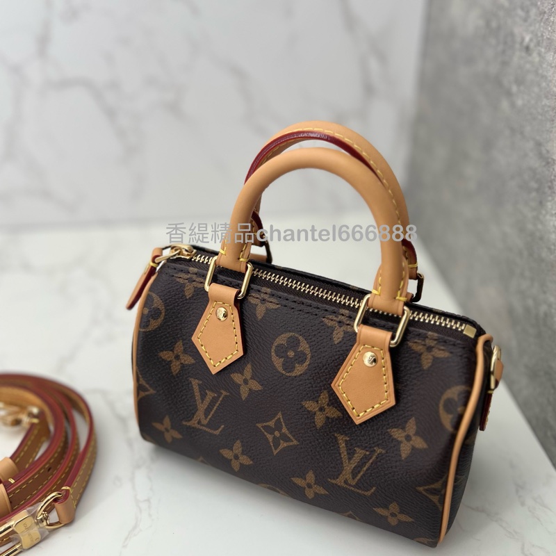 💗香緹國際精品💗 651 LV Speedy nano 2025年5月購證 #閒置品-1
