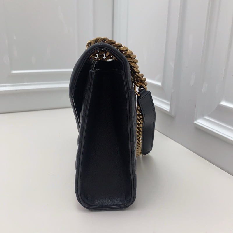 YSL聖羅蘭 envelope金銀扣信封包 -2