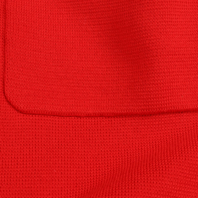 GUCCI 紅色 Polo 洋裝 #S 短袖棉絲混紡 二手女裝-8