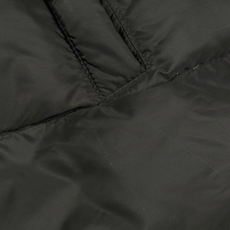 PRADA 男士黑色尼龍羽絨外套,二手,貨號 52-9