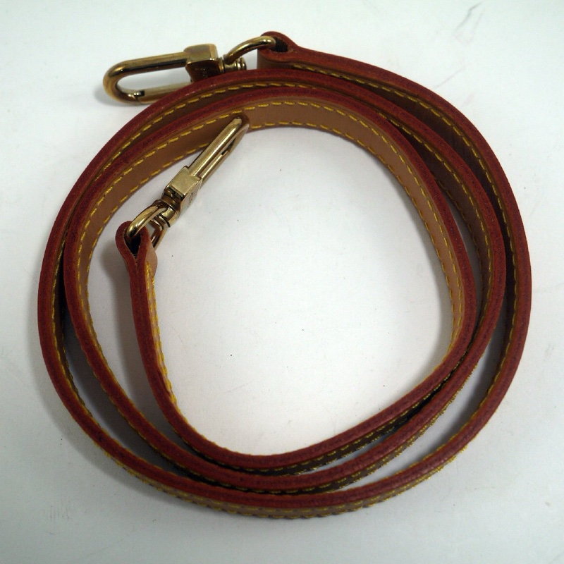 LOUIS VUITTON 路易威登牛皮肩帶 寬1.6cm長100cm不可調整側背帶-5