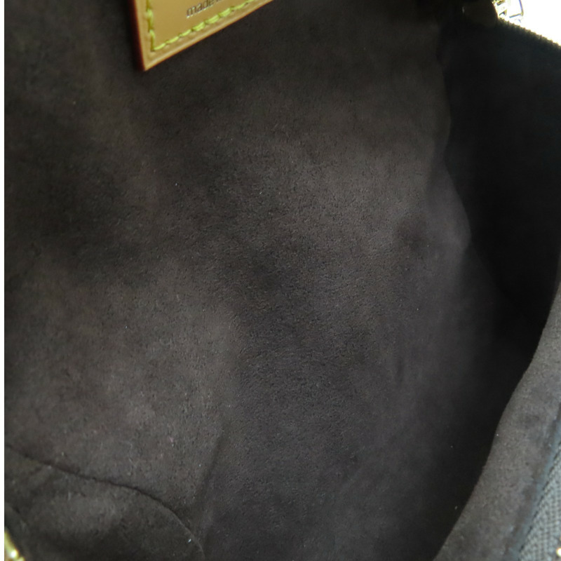 棕色 原花帆布 Mini Bumbag 肩背包【LOUIS VUITTON LV 路易威登】 M82335-4