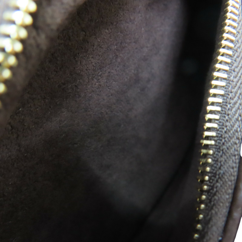 棕色 原花帆布 Mini Bumbag 肩背包【LOUIS VUITTON LV 路易威登】 M82335-6