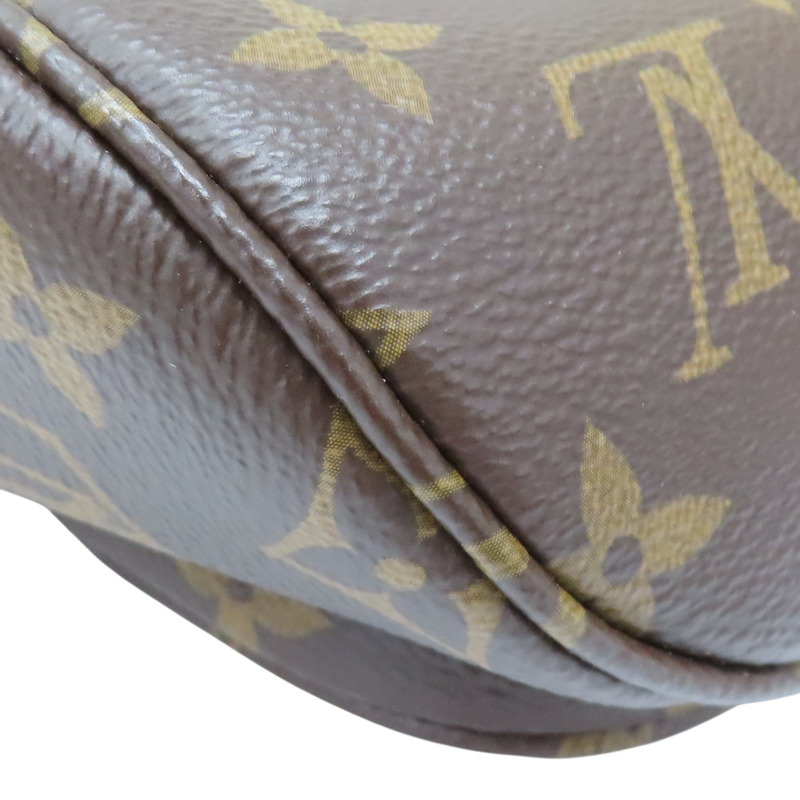 棕色 原花帆布 Mini Bumbag 肩背包【LOUIS VUITTON LV 路易威登】 M82335-16